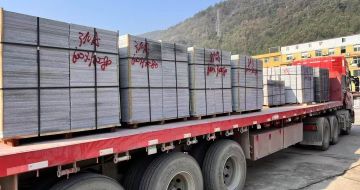 忻州 芝麻灰地铺石出货日常