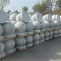 忻州 白麻花岗岩石材圆球，石球，挡车球，隔离球，景观石球，风水球等