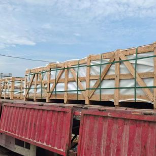 忻州 芝麻白花岗岩地铺石出口专车-泰国游