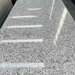 忻州 白麻花岗岩光面毛板