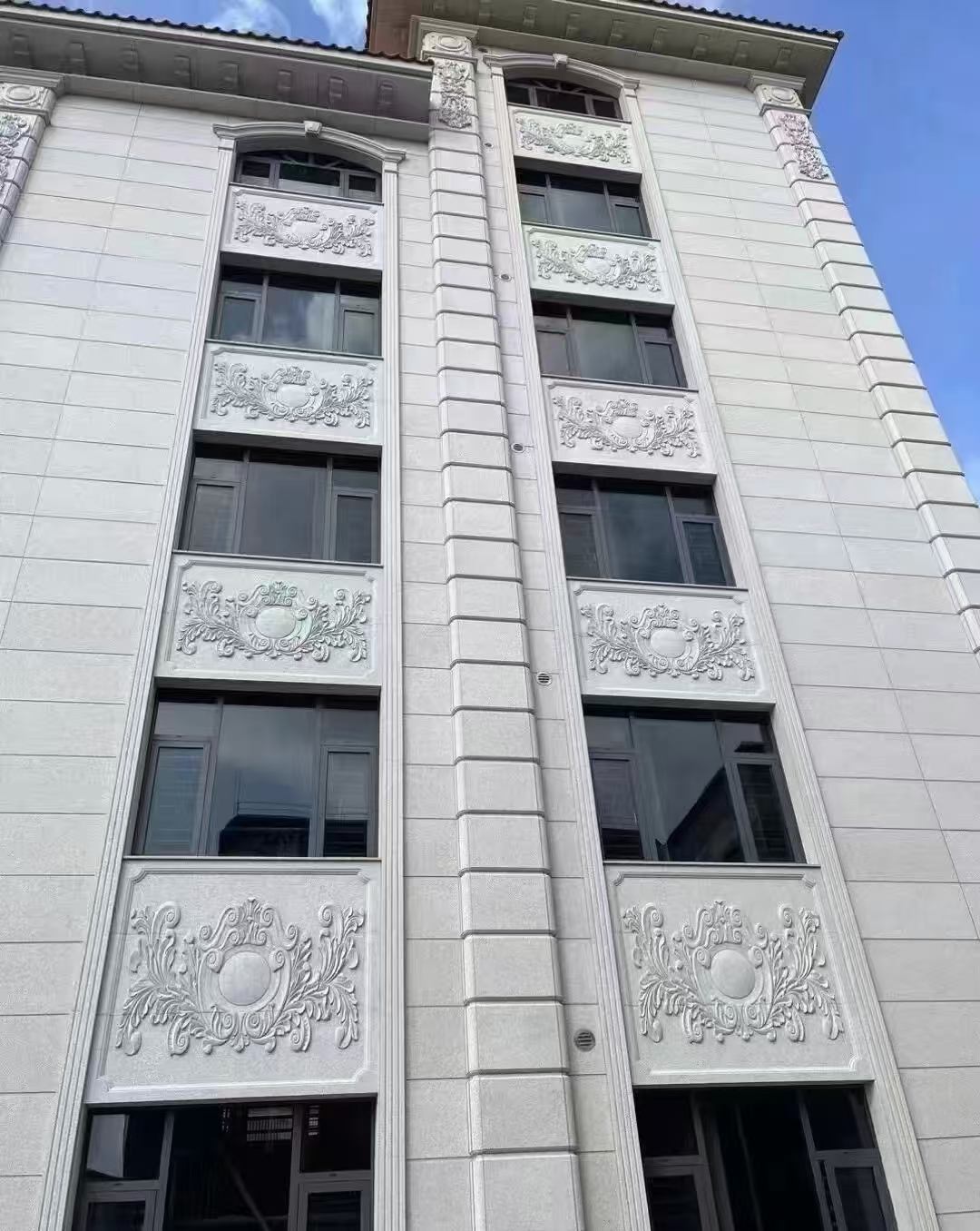 忻州 白麻荔枝面花岗岩别墅外墙干挂