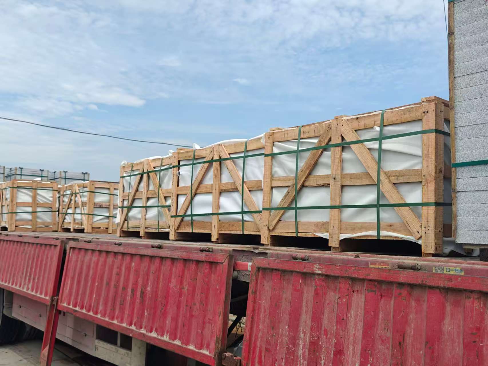 忻州 芝麻白花岗岩地铺石出口专车-泰国游