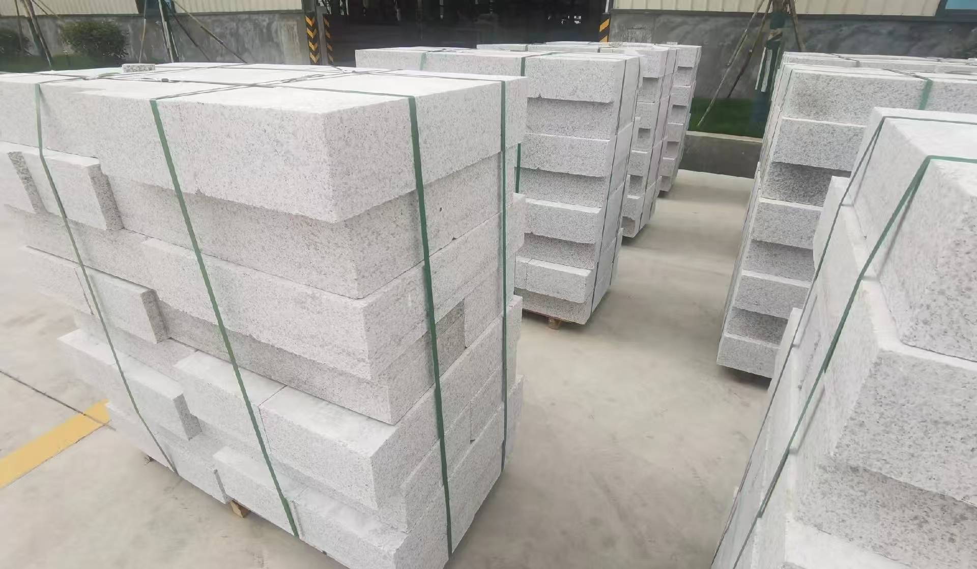 忻州 白麻花岗岩路沿石，立缘石，平缘石，路牙石，道牙石，马路牙子等